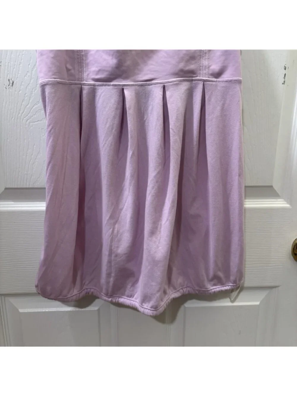 Lululemon Power Dance Tank Top Heathered Rose Built In Sport Bra Size 10
